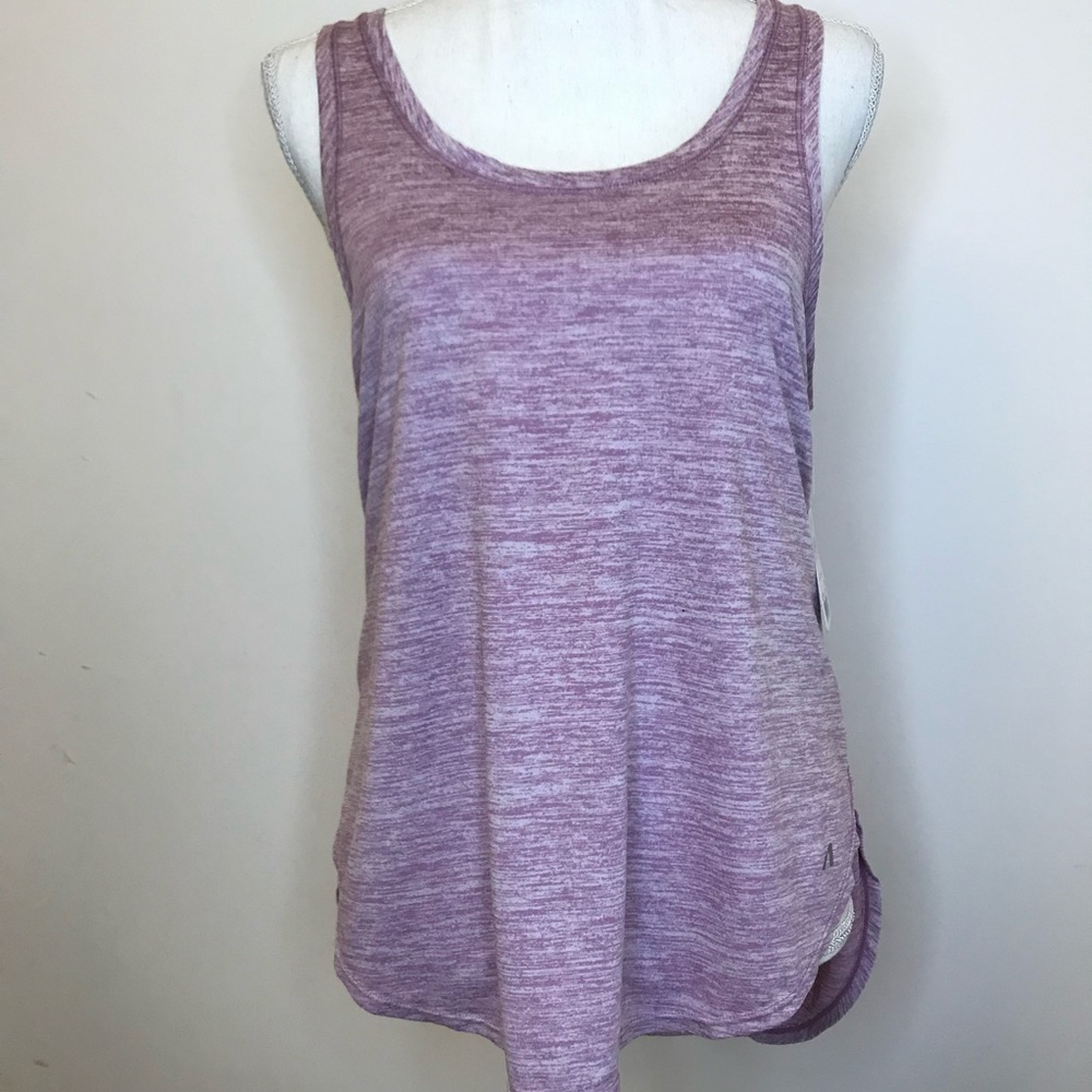 NWT Alive Athletic Purple Razorback Tank Small